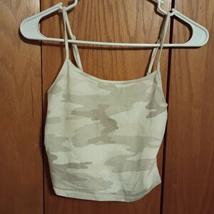 American Eagle Outfitters Camouflage Pattern Crop Top